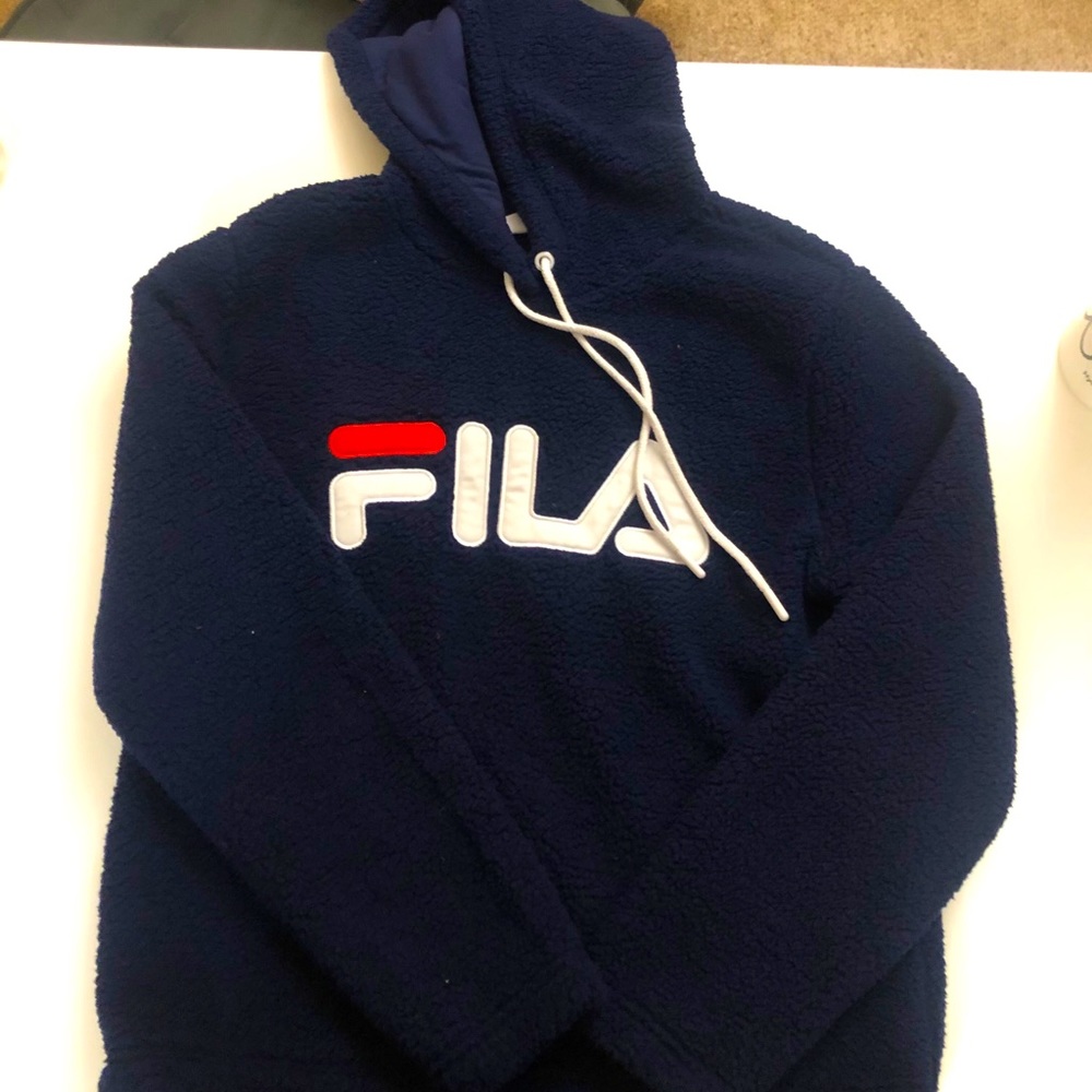 Fila fuzzy sweatshirt